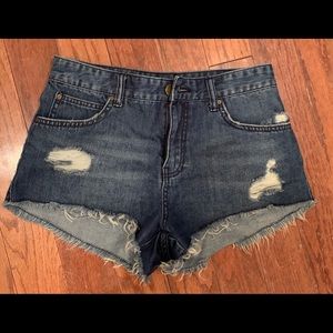 Billabong Cutoff Denim Shorts